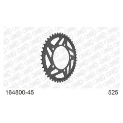 Afam 164800-45 Rear Sprocket - 45 Teeth