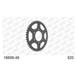 Afam 16606-46 Rear Sprocket - 46 Teeth