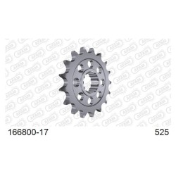 Afam 166800-17 Front Sprocket - 17 Teeth