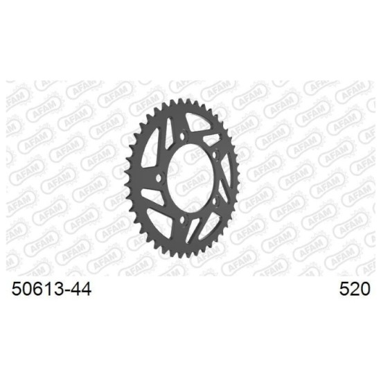 Afam 50613-44 Rear Sprocket - 44 Teeth