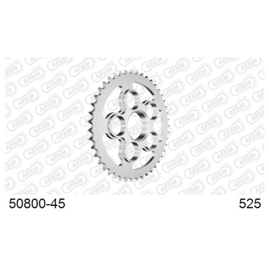 Afam 50800-45 Rear Sprocket - 45 Teeth