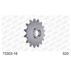 Afam 73303-16 Front Sprocket - 16 Teeth