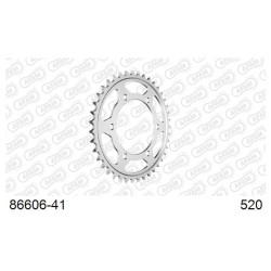 Afam 86606-41 Rear Sprocket - 41 Teeth