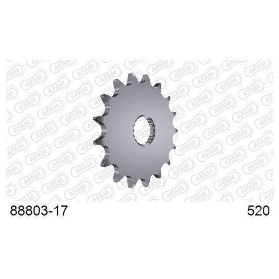 Afam 88803-17 Front Sprocket - 17 Teeth