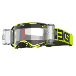 EKS Brand Lucid Goggle Race Pack Flo Yellow/Black - Zip Off