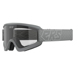 EKS Brand GOX Flat-Out Clear Goggle - Grey