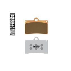 Galfer FD068G1375 Sintered Brake Pads