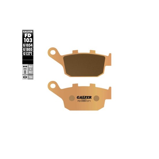 Galfer FD103G1371 Sintered Brake Pads