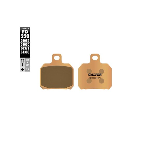 Galfer FD220G1371 Sintered Brake Pads