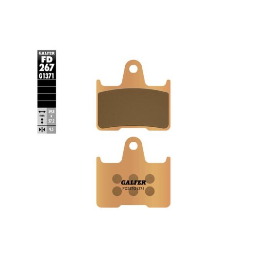 Galfer FD267G1371 Sintered Brake Pads