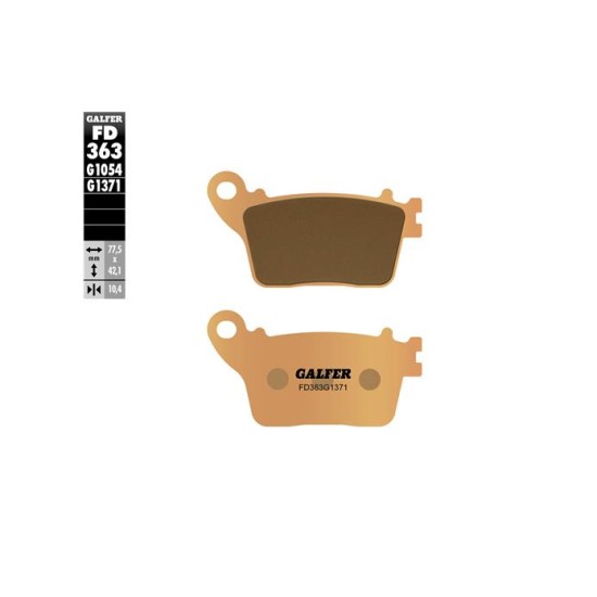 Galfer FD363G1371 Sintered Brake Pads