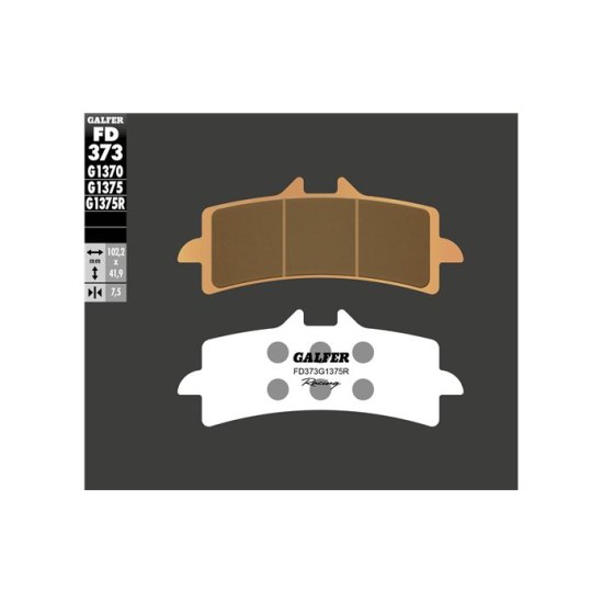 Galfer FD373G1375R Sintered Brake Pads