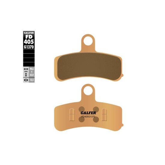 Galfer FD405G1370 Sintered Brake Pads