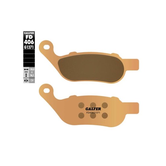 Galfer FD406G1371 Sintered Brake Pads