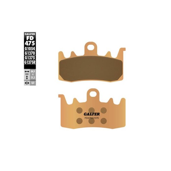 Galfer FD475G1370 Sintered Brake Pads