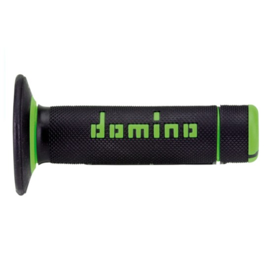 Domino Handlebar Grips A020 - Black/Green