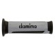 Domino Handlebar Grips A350 - Silver/Anthracite