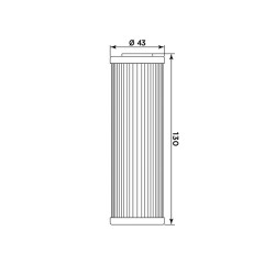 MIW Oil Filter DU6002