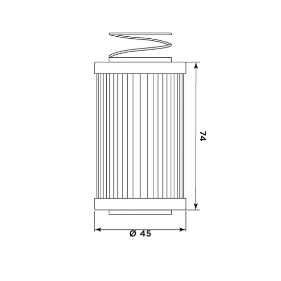 MIW Oil Filter MV21002