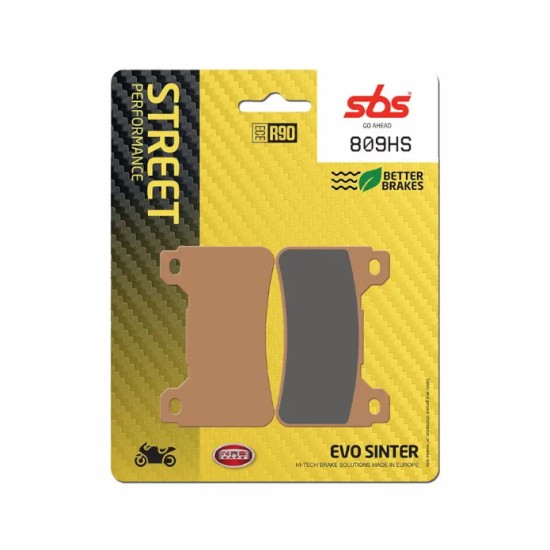 SBS 809HS Sintered Brake Pads