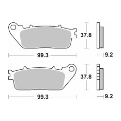 SBS 862LS Sintered Brake Pads