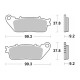 SBS 862LS Sintered Brake Pads