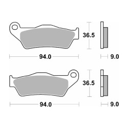 SBS 924H.HF Ceramic Brake Pads