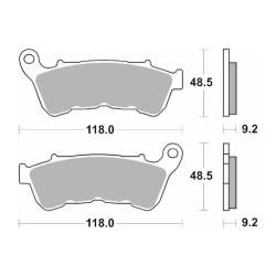 SBS 934H.HS Sintered Brake Pads